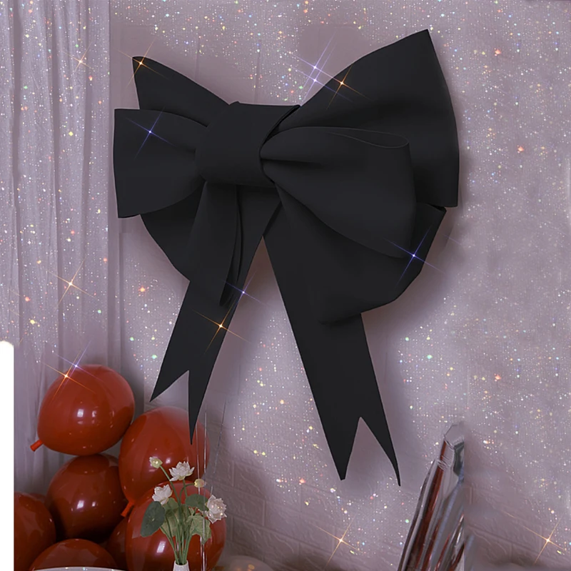 DIY Large Bowknot Door Decoration for Shop Car Wedding Party Festivity 4S Big Bowknot Occasion Decorative Accessory