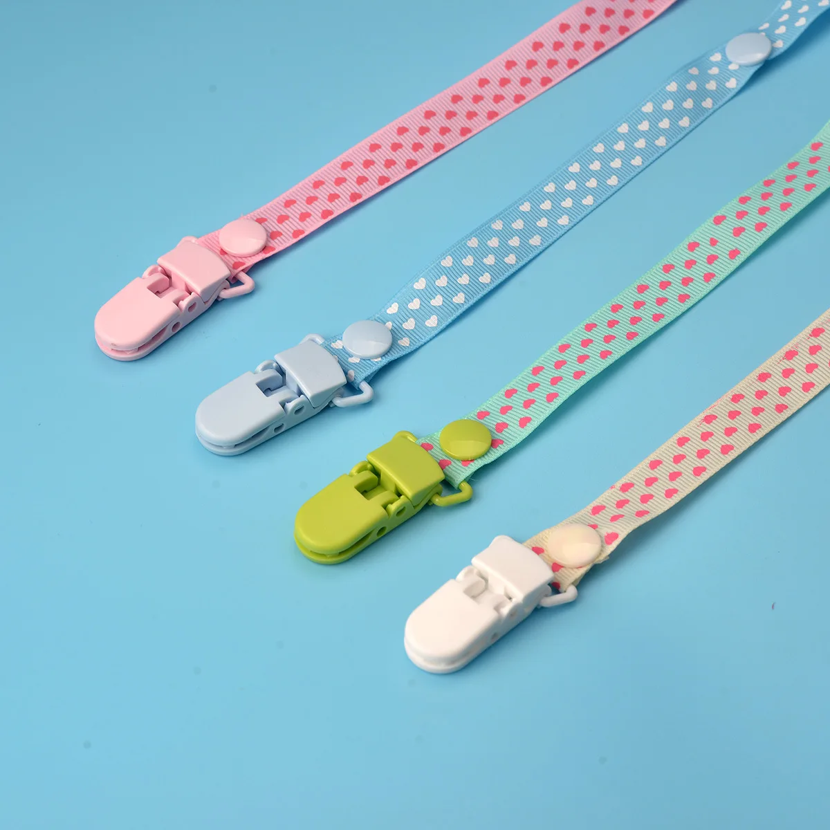 Fopspeen Ketting Fopspeen Anti-Drop Ketting Bijtring Bijten Baby Speelgoed Fopspeen Liefde Anti-Drop Clip