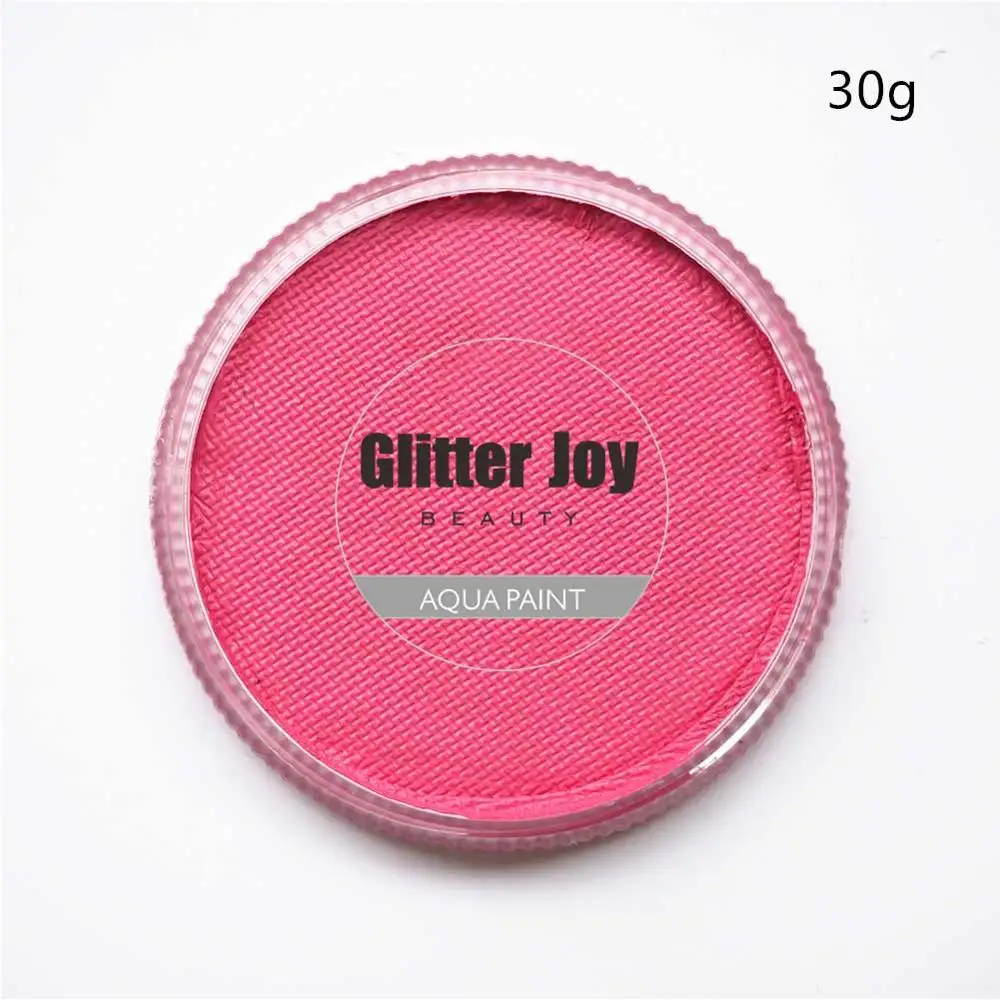 PINK 30g/pc Water Activated Pink Face Body Paint Makeup In Carnival Party Fancy Dress Beauty Makeup Tool