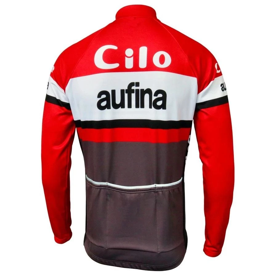 Cilil aufina Team Retro Classic Men primavera estate Ciclismo maglie manica lunga Racing Bicycle abbigliamento Maillot Ropa Ciclismo