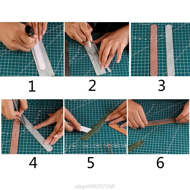 10Pcs Blank Stamping Bracelet DIY Leather Cuff Bangles Jewelry Making 20 Dropshipping