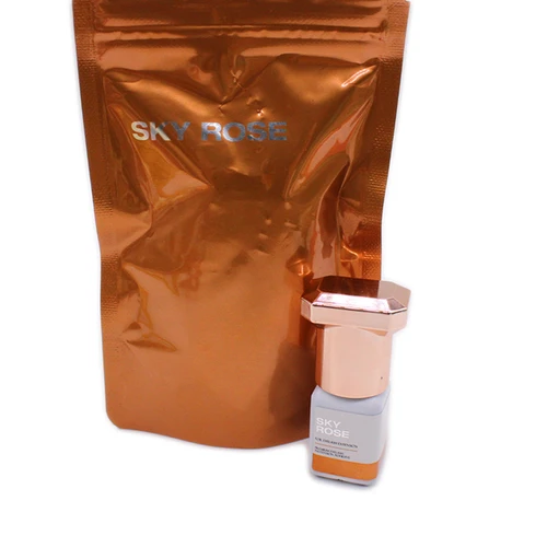 Imagen 2 del producto Pegamento rosa cielo para extensiones de pestañas, 5ml, 1s, secado rápido, pegamento cielo Original de Corea, pegamento para pestañas postizas, herramientas de maquillaje, adhesivo al por mayor