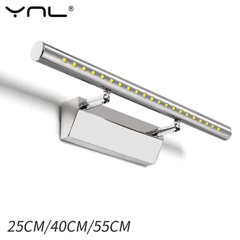 YNL LED 벽 조명, 욕실 캐비닛 조명, 화이트/웜 화이트, 3W/5W/7W, 세면대 벽 램프, 메이크업 거울 조명