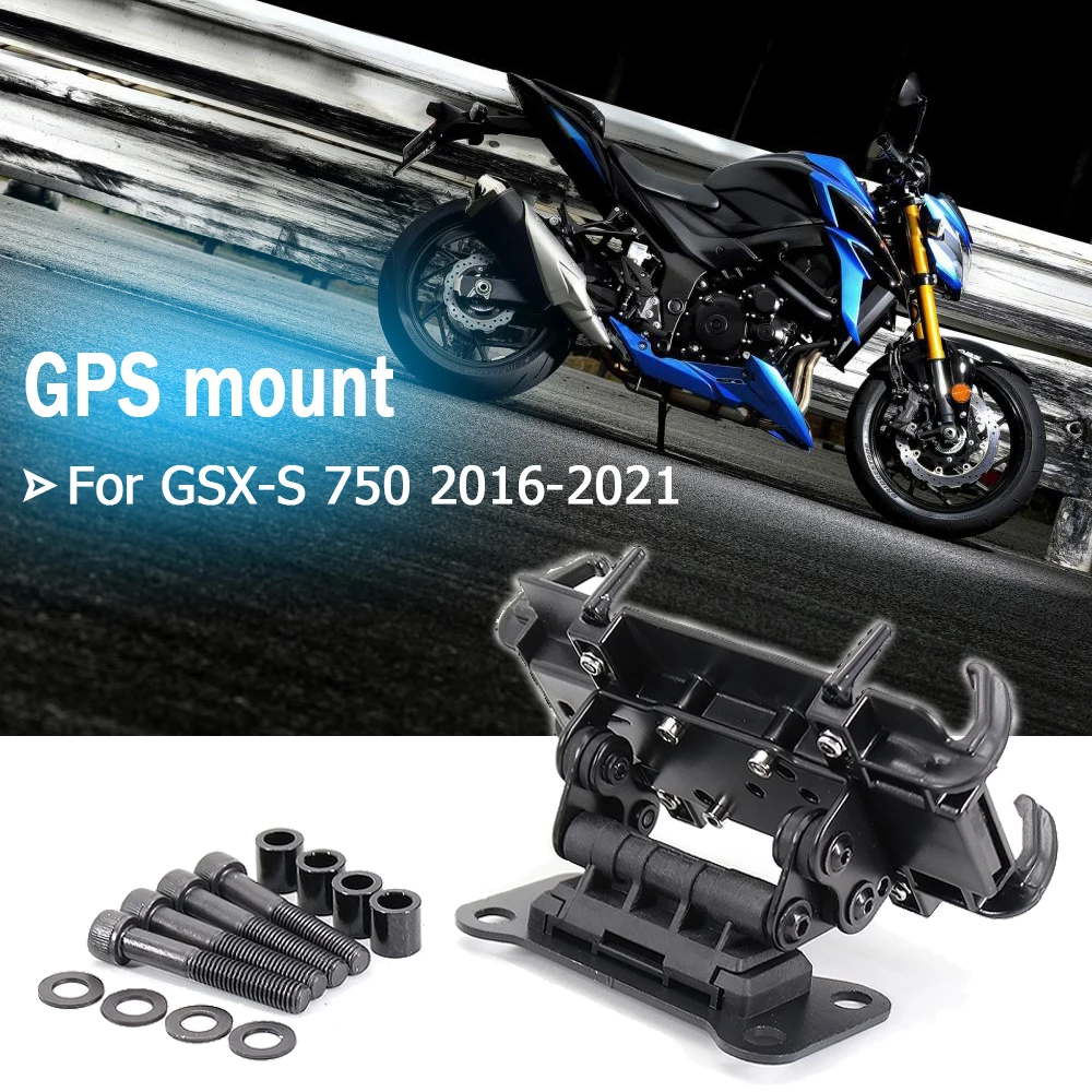 New Navigation Bracket For Suzuki GSX-S 750 GSXS750 GSXS 750 Motorcycle GPS Navigator USB Charging Phone Holder 2016-2021 2020