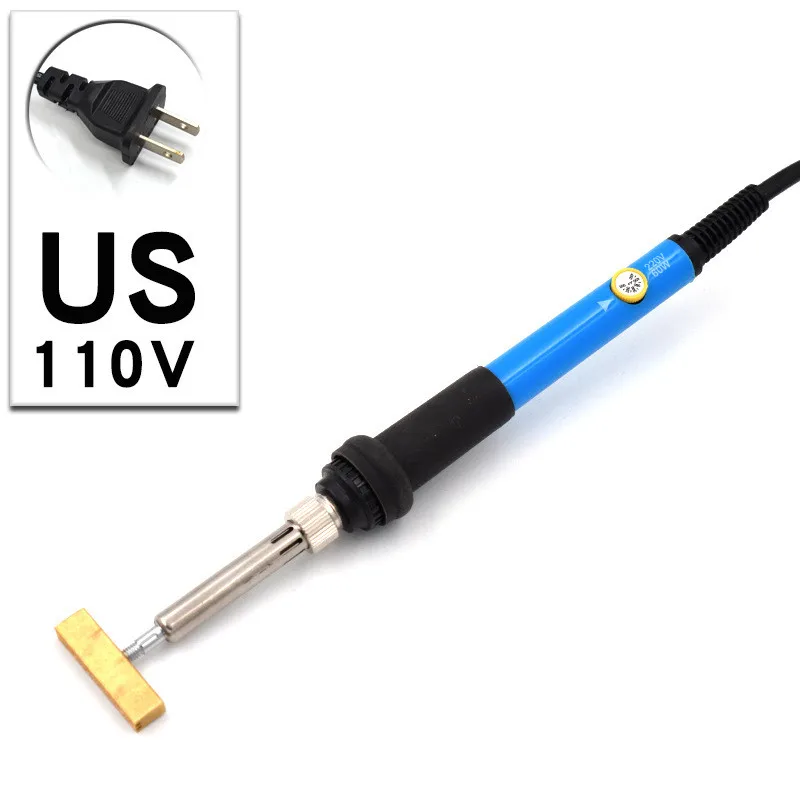 110-220V 60W T-Head Soldering Iron Welding Tool For LCDPixel Repair Ribbon Cable  Handle Heat Pencil Welding Repair Tools