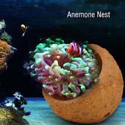 Anemone Nest Prevent Running Away Clay and Live Rock Made for Aquarium Reef Tank