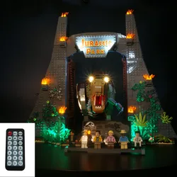 Kyglaring LED Light Kit For 75936 Jurassic World T. rex Rampage (only light included) dinosaur park
