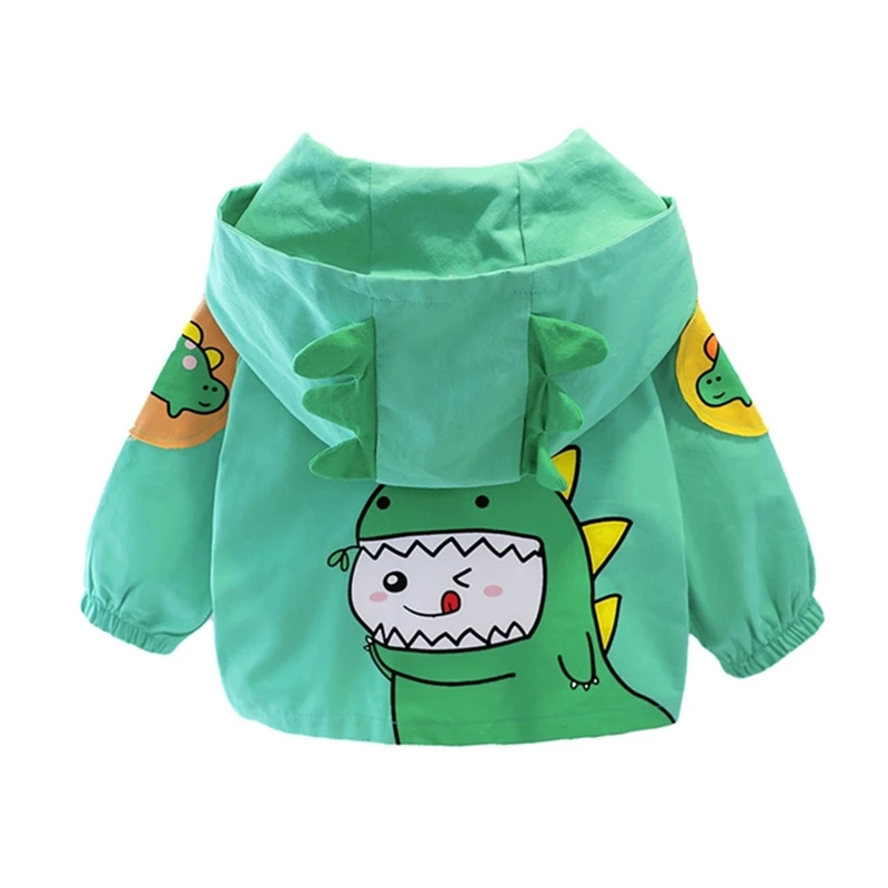 New Spring Autumn Fashion Baby Girl Clothes Children Boys Cartoon Hooded Jacket Toddler Casual Costume Infant Outfits Kids Coat