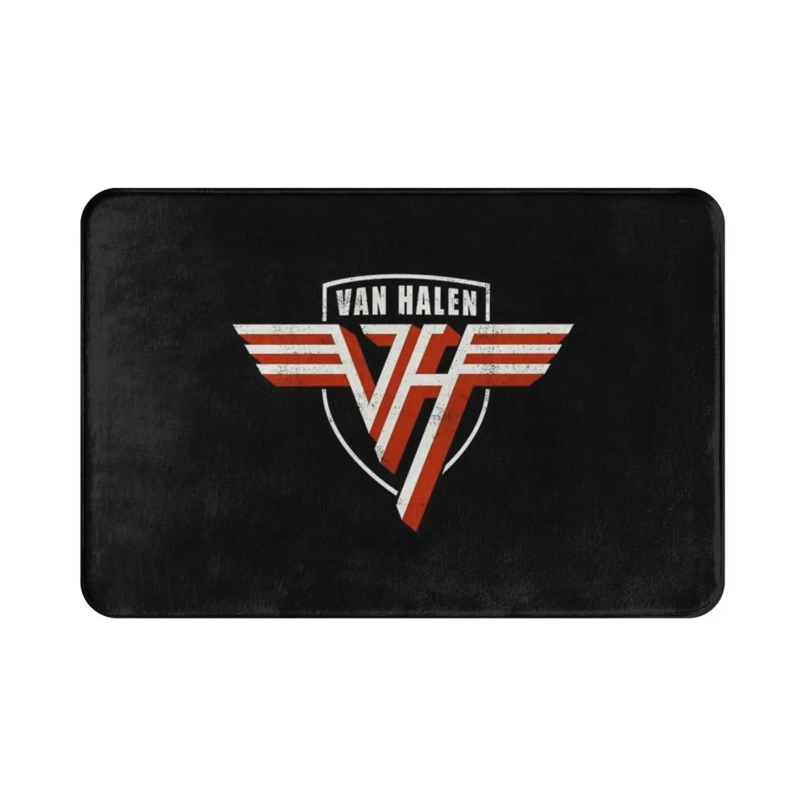 Red Halen Fly Carpet Mat Rug Cushion Soft Eddie Van Bring Van Box Eddie Hallen Eddie Rip