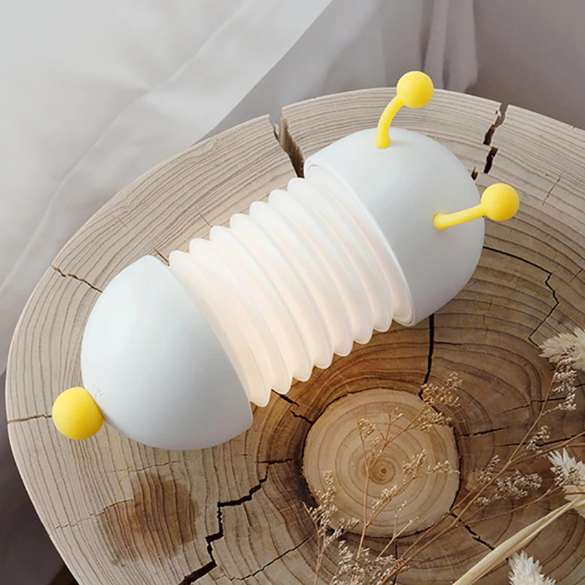 Veilleuse Rétractable en Forme d'Animaux, Jouets Mignons, Lampe de Nuit LED, Douce, Veilleuse pour Enfants, Mur pour Chambre à Coucher, Lampe de oral et