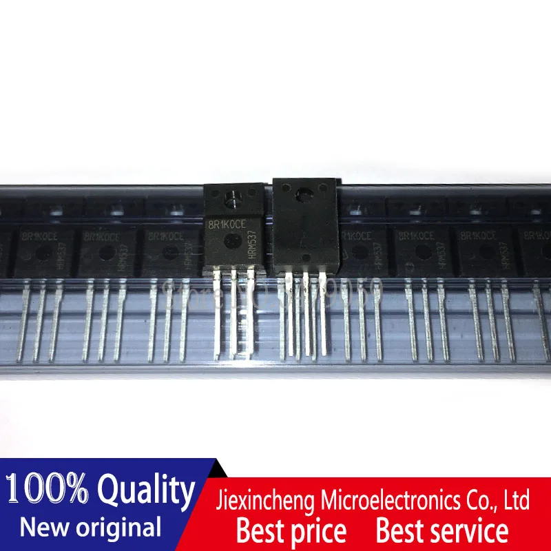 5 개 8R1K0CE IPA80R1K0CE TO-220F 18A 800V MOSEFT 새로운 원본