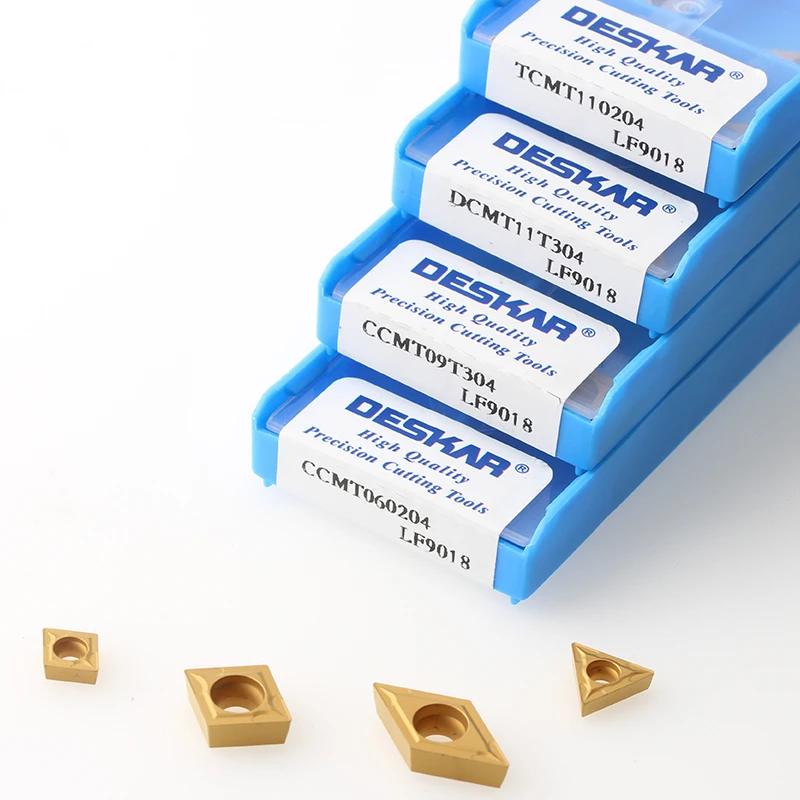 

Инструмент для поворота DESKAR CCMT060204 CCMT09T304 DCMT11T304 TCMT110204 LF9018