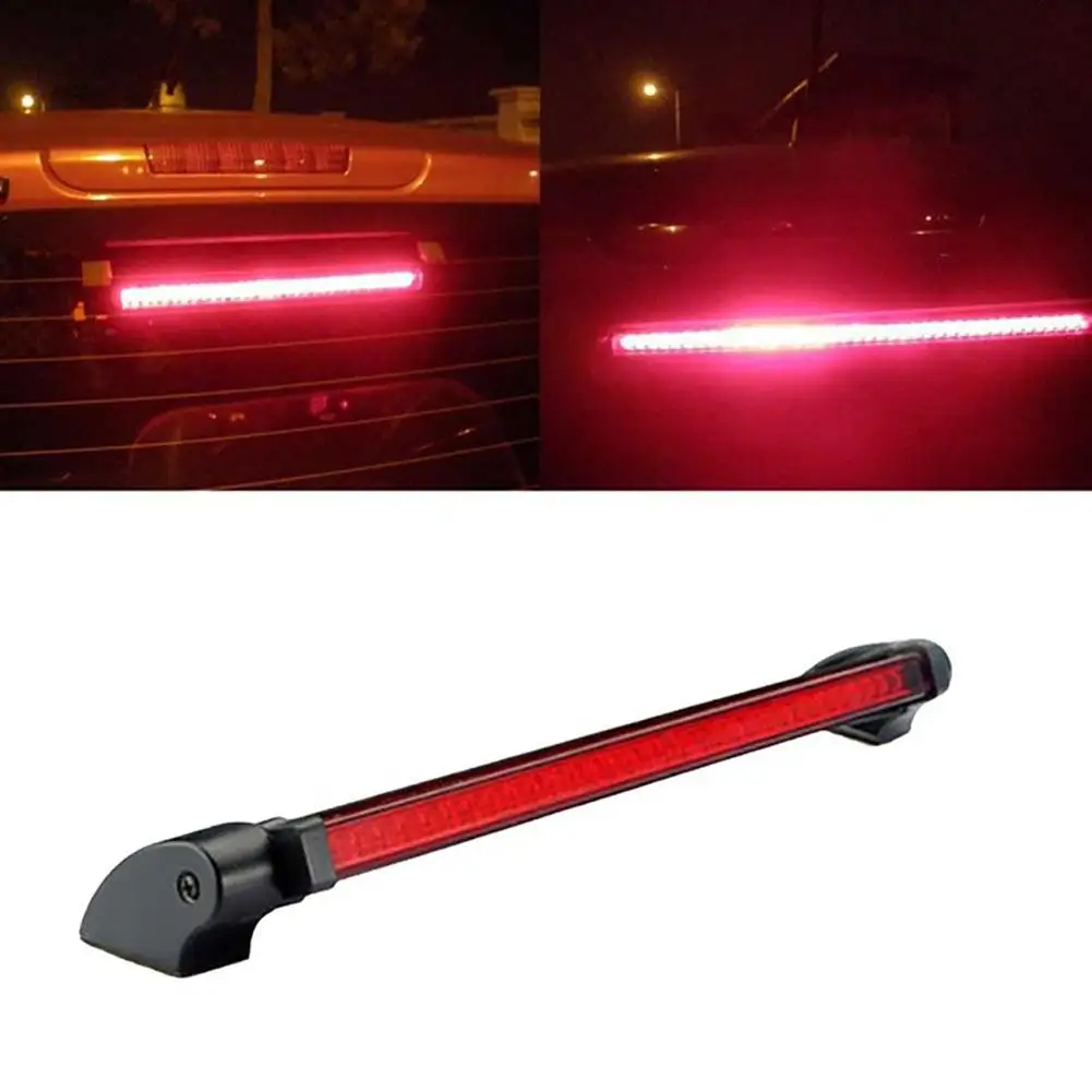 

12V Auto Car Tail Brake Light Bar Red LED High Mount Stop Rear Warning Lamp Brake Turn Signal Reverse Warning Flash Lights