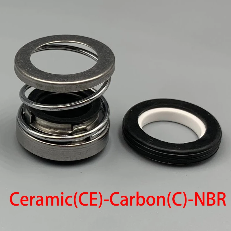 

108-40 108-45 108-50 108-55 Ceramic Carbon NBR Rubber Water Pump Single Face Coil Spring Bellows Shaft Mechanical Seal