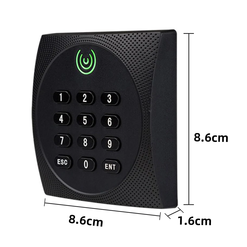 Entry Access Control Keyboard Wiegand 26 34 Card Password Reader Door Access Control System Rfid IC Reader KR602E