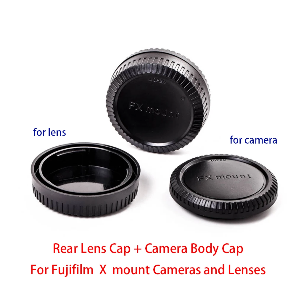 Для камеры Fujifilm X с креплением s и объективов, Задняя крышка объектива + набор крышек для корпуса камеры
