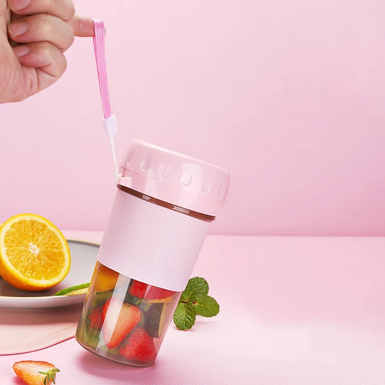 Portable Electric Fruit Juicer Usb Rechargeable 22000Rpm Smoothie Maker Blender Stirring Multi Mini Food Processor Juice Cup