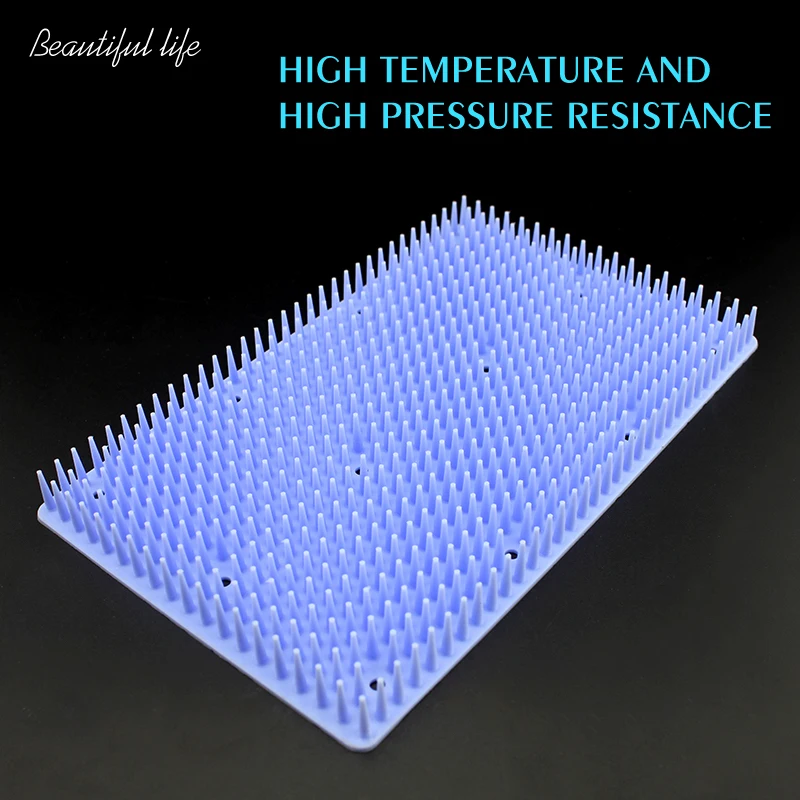 Surgical Autoclavable box Surgery tool Autoclave ophthalmic microinstruments HTHP Silicone pad Disinfection box instrument sale