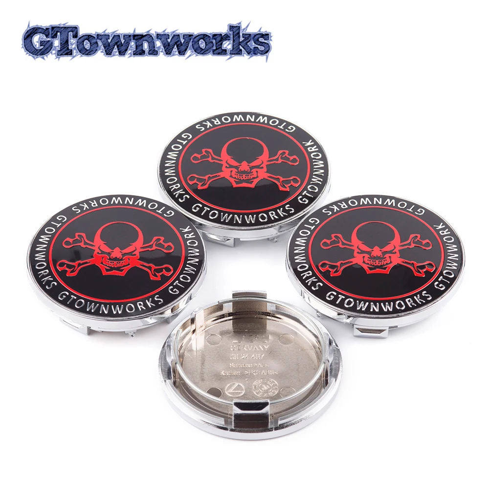 

4pcs 71mm 68mm Wheel Center Cover For 09.24.467 Rim Hub Caps RK020 RK021 RK500 RW505 RX500 Skull Styling Car Hubcap Accessries