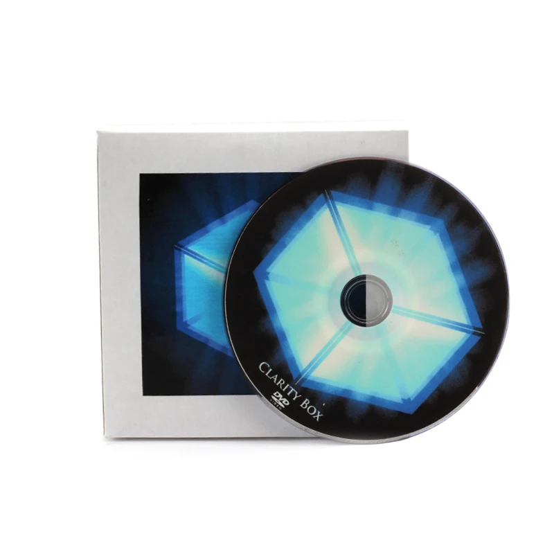 The Clarity Box By David Regal (DVD+Gimmick) Magic Tricks Close-Up Street Stage Cards Magic Props Toys Mentalism Accessories