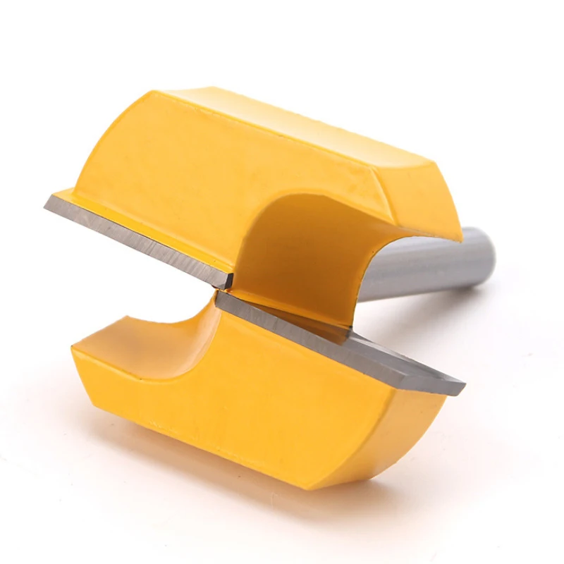 1 قطعة 2-1/4 قطع قطرها واضح أسفل سكين راوتر بت الوجه مطحنة لسطح تخطيط راوتر بت