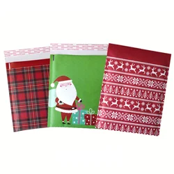 50 pezzi piccola carta Kraft bolla busta regalo di natale corriere sacchetto impermeabile Bubble mailer forniture aziendali 21x23.5cm