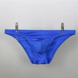 Mens Underwear Sexy Briefs Low Rise Underpants Male Slip Homme Panties Seamless Underwear Breathable Penis Pouch Calzoncillos
