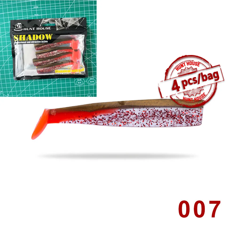 Hunthouse Minnow – Señuelo blando 100mm para lubina y lucio - imagen 4