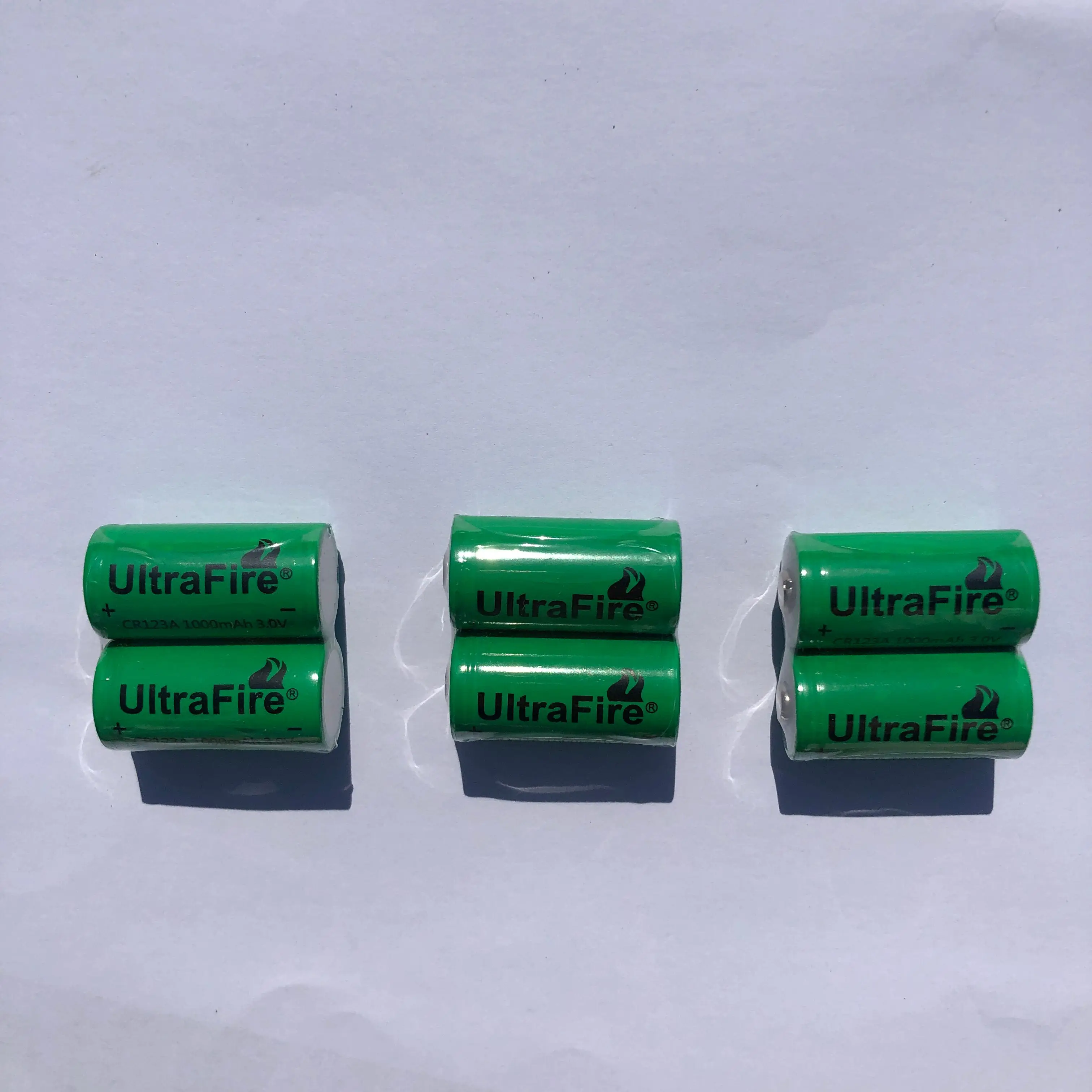 New 6 pcs. 16340 CR123A 17335 1000 mAh battery, digital camera, made of special Rechargeable Battery