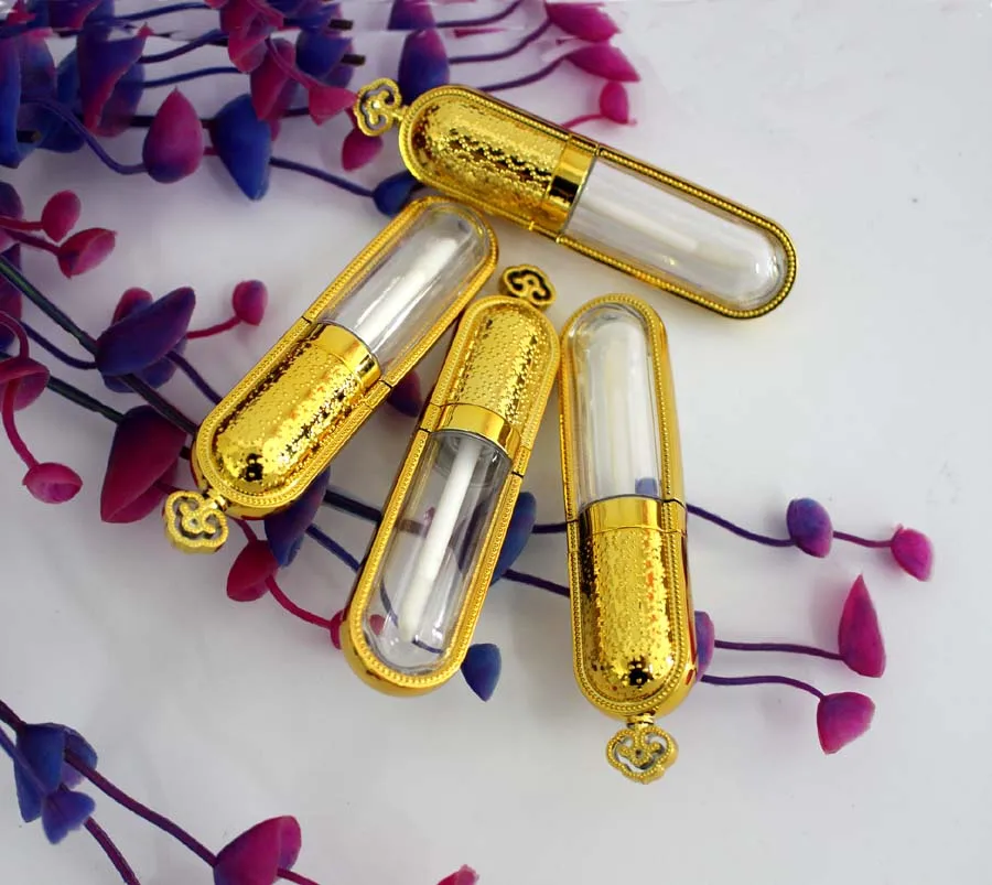 أنبوب بلاستيكي على شكل تاج 6 مل لفرشاة العين بلسم ملمع العسل والعسل ومكياج الأظافر وتعبئة مستحضرات التجميل