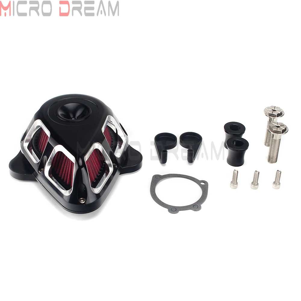 Motorcycle Adjustable Multi-Angle Filter Cleaner Motorbike Intake Breath Filter For Harley Sportster XL 1200 883 Dyna Softail