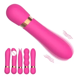 12cm Short Vibrators For Women Clitoris Vaginal Stimulator Nipple Clamps Butt Plug Dildo Female Masturbator Erotic Goods Sex Toy