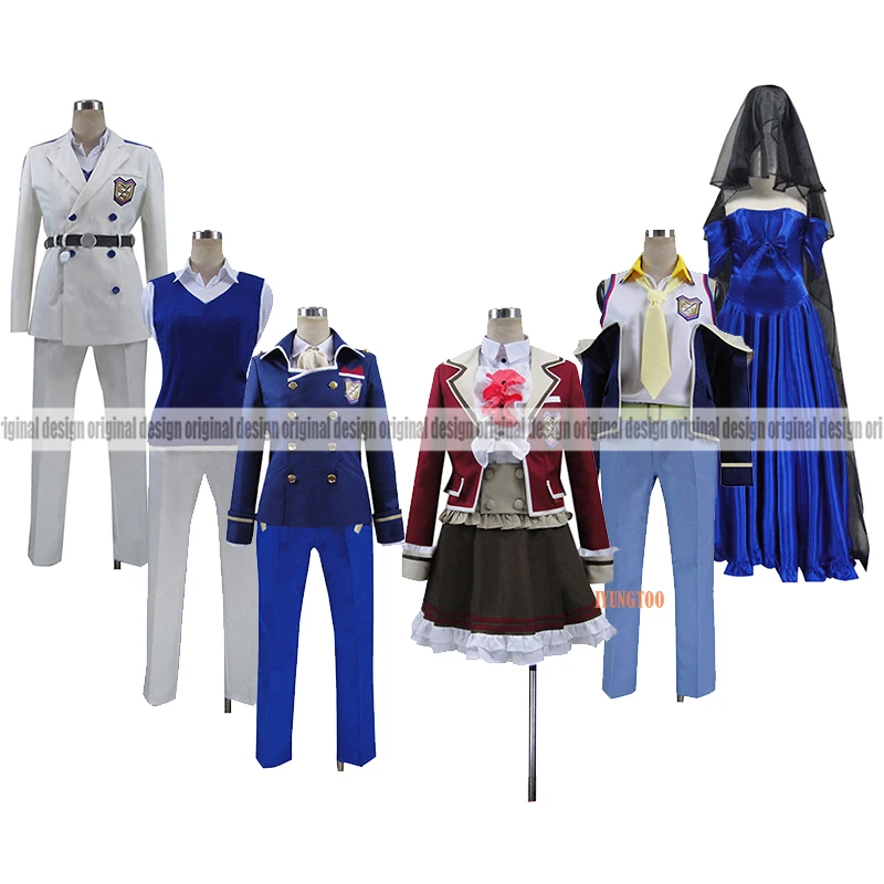 

Dance with Devils Ritsuka Tachibana Rem Kaginuki Lindo Tachibana Clothing Cosplay Costume,Customized Accepted