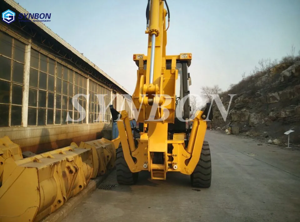 SY747 SYNBON 2020  backhoe loader hydraulic front shovel excavator construction machinery  wheel loader excavator