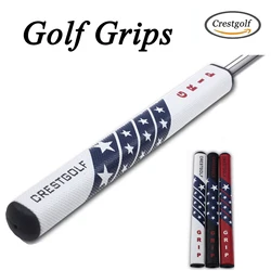 CRESTGOLF nuevas palos de Golf Grip 2,0 Golf Putter Grip patrón de estrella PU Golf Grip antideslizante Golf Grips reemplazo 1 pieza