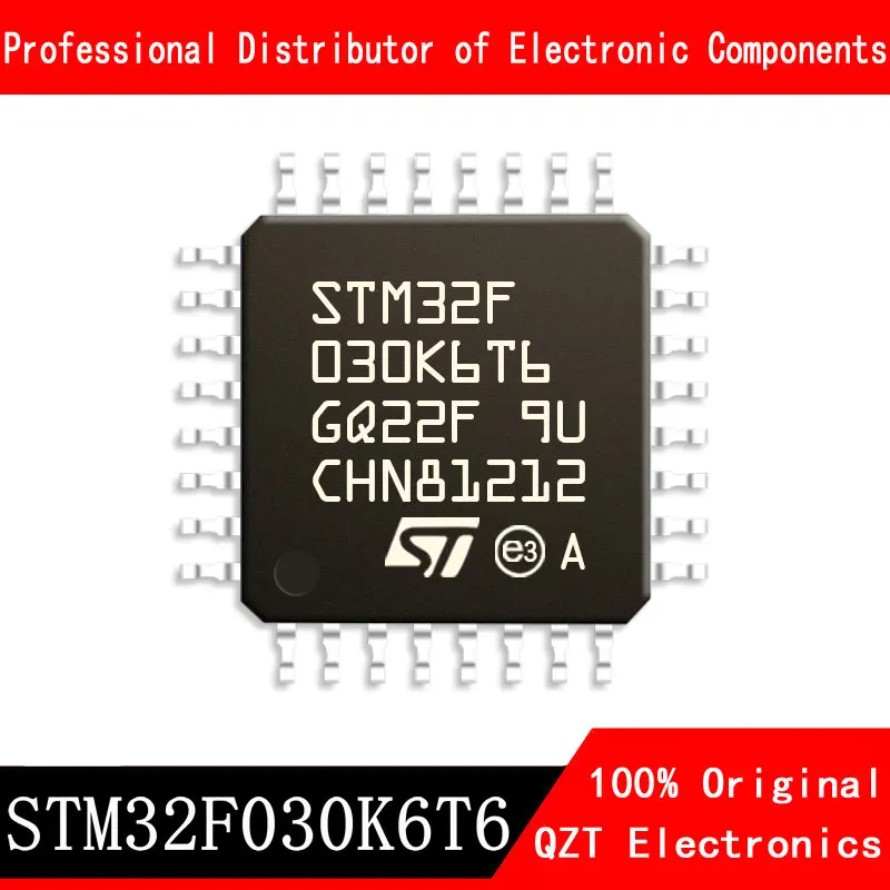 5 개/몫 새로운 원본 STM32F030K6T6 STM32F030 LQFP32 마이크로 컨트롤러 MCU 재고 있음