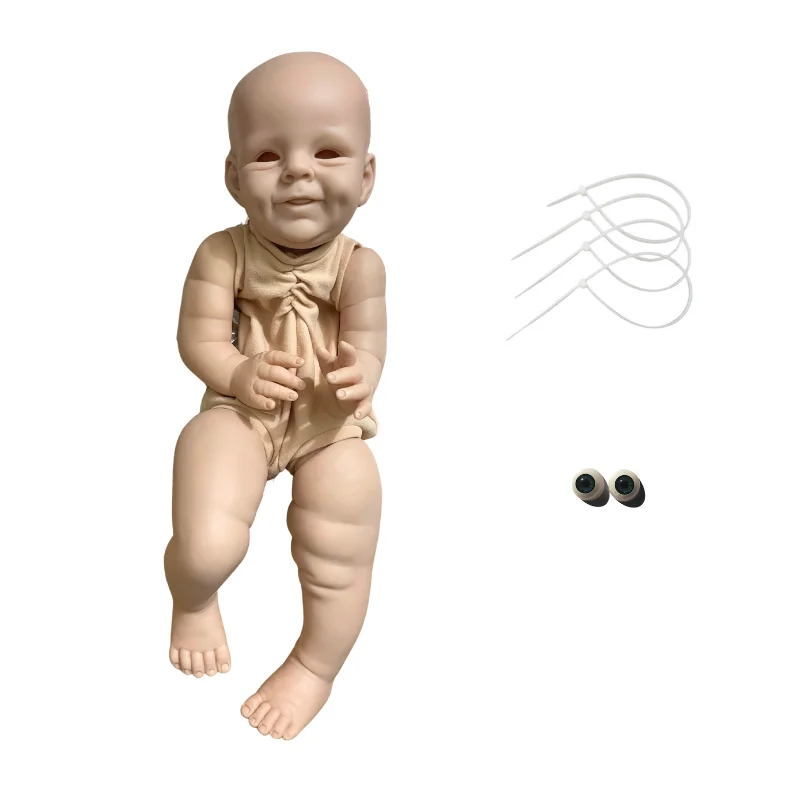 21 Inch Kit Shaya Reborn Baby Doll Kit Smile Baby Molds Blank Unpainted Unassembled Kit Handmade DIY Toy For Girls Boy LOL