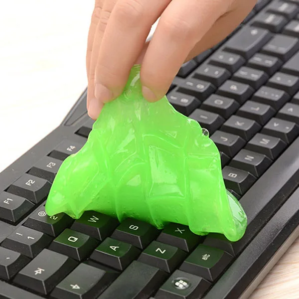 2 Pcs Super Clean Magic Cleaner Gel Keyboard Laptop Mobile Dust Multipurpose Cleaning Tool SUB Sale