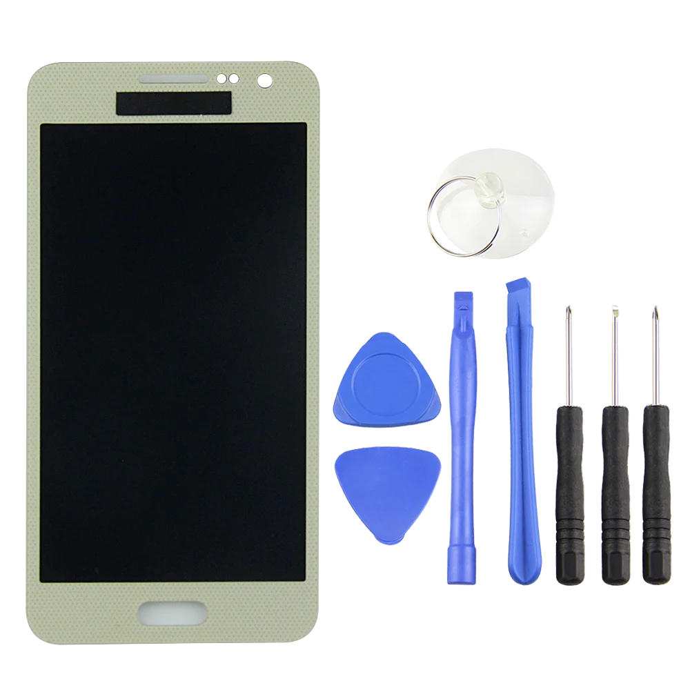 AMOLED Touch Screen Digitizer Assembly, LCD Display for Samsung Galaxy A3 2015, A3000, A300F, A300M