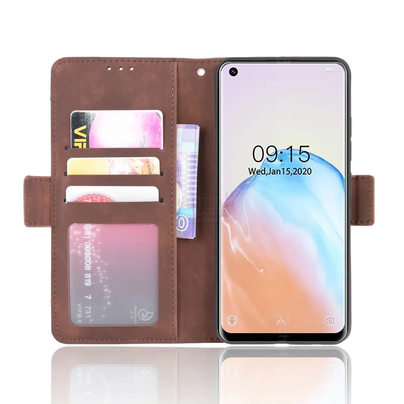 For Oukitel C18 Pro Wallet Case Magnetic Book Flip Cover For Oukitel C18 Pro Card Photo Holder Luxury Leather Mobile Phone Funda