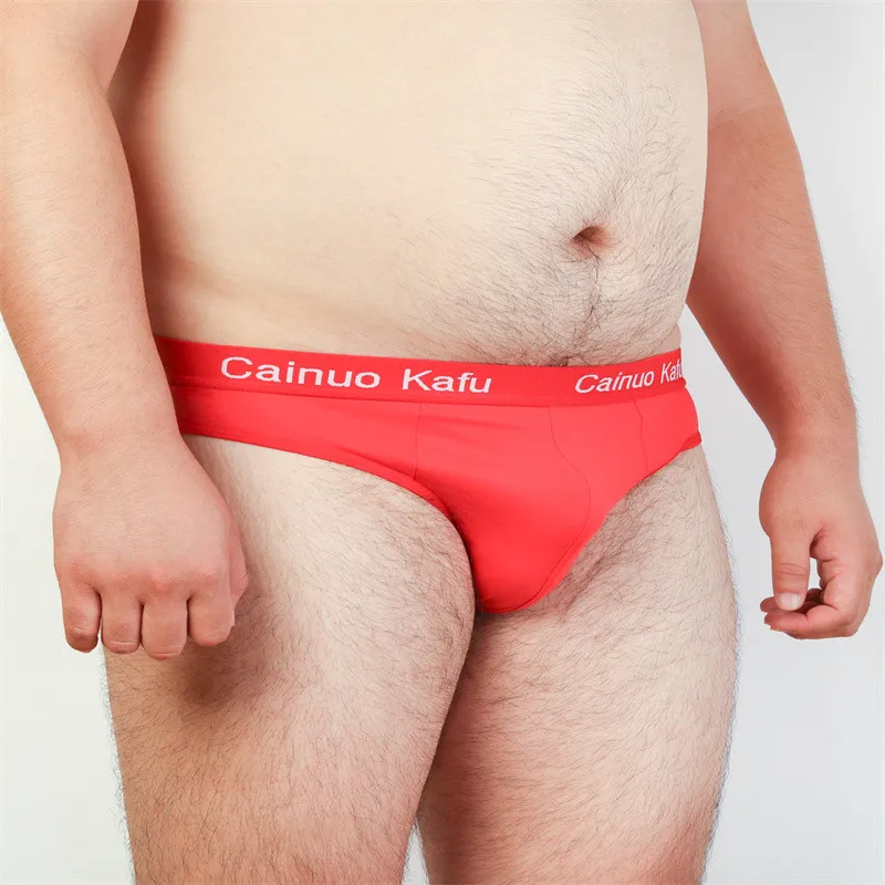 4 PCS/LOT Male Bamboo Fiber Underwear Men\'s Sexy Briefs Bikini Underpants Navy/Black/Light Blue/Red/Light Gray/Dark Gray L - 7XL