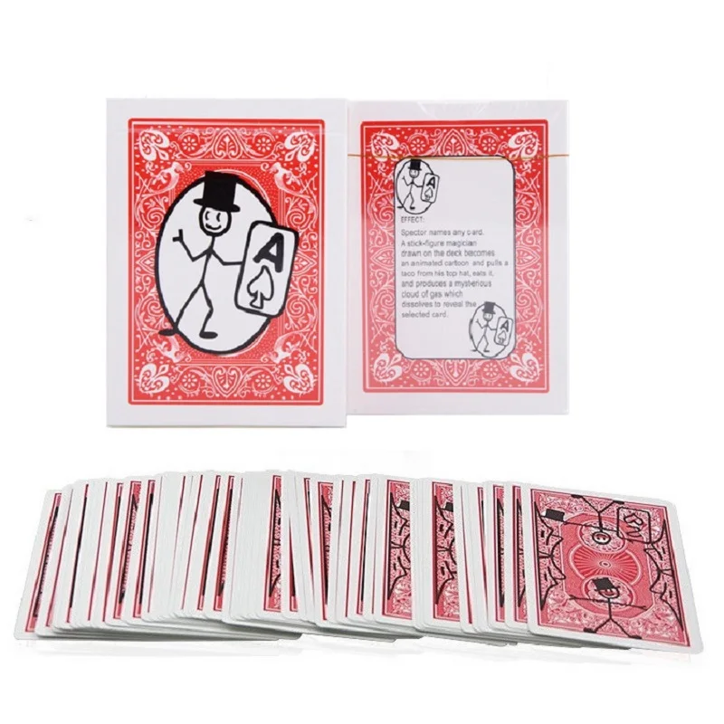 

Magic Cartoon Deck Card-toon Playing Cards Animation Prediction Poker Magic Card Games Magic Trick Props for Magician