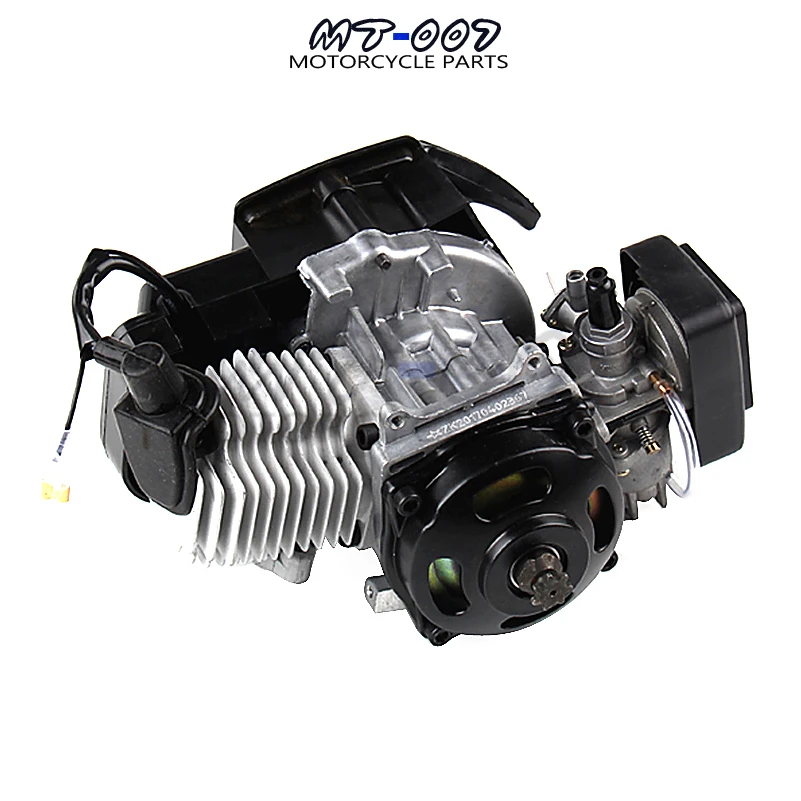 Motorcycle 47cc 49cc 2 Stroke Pull Start Engine Motor For Mini for Pocket Dirt Bike ATV Scooter