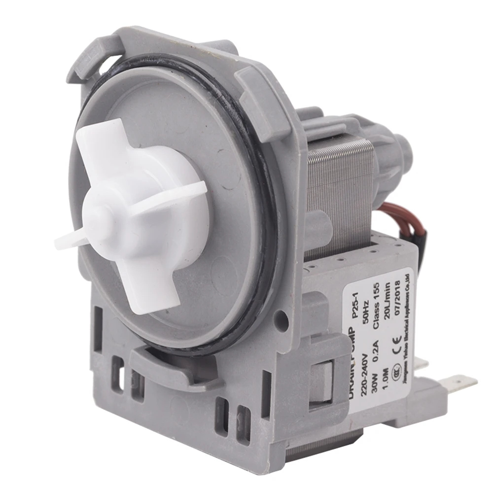 Washing machine drain pump electric motor 220V ac laundry press machine spare parts full copper water flow power motor