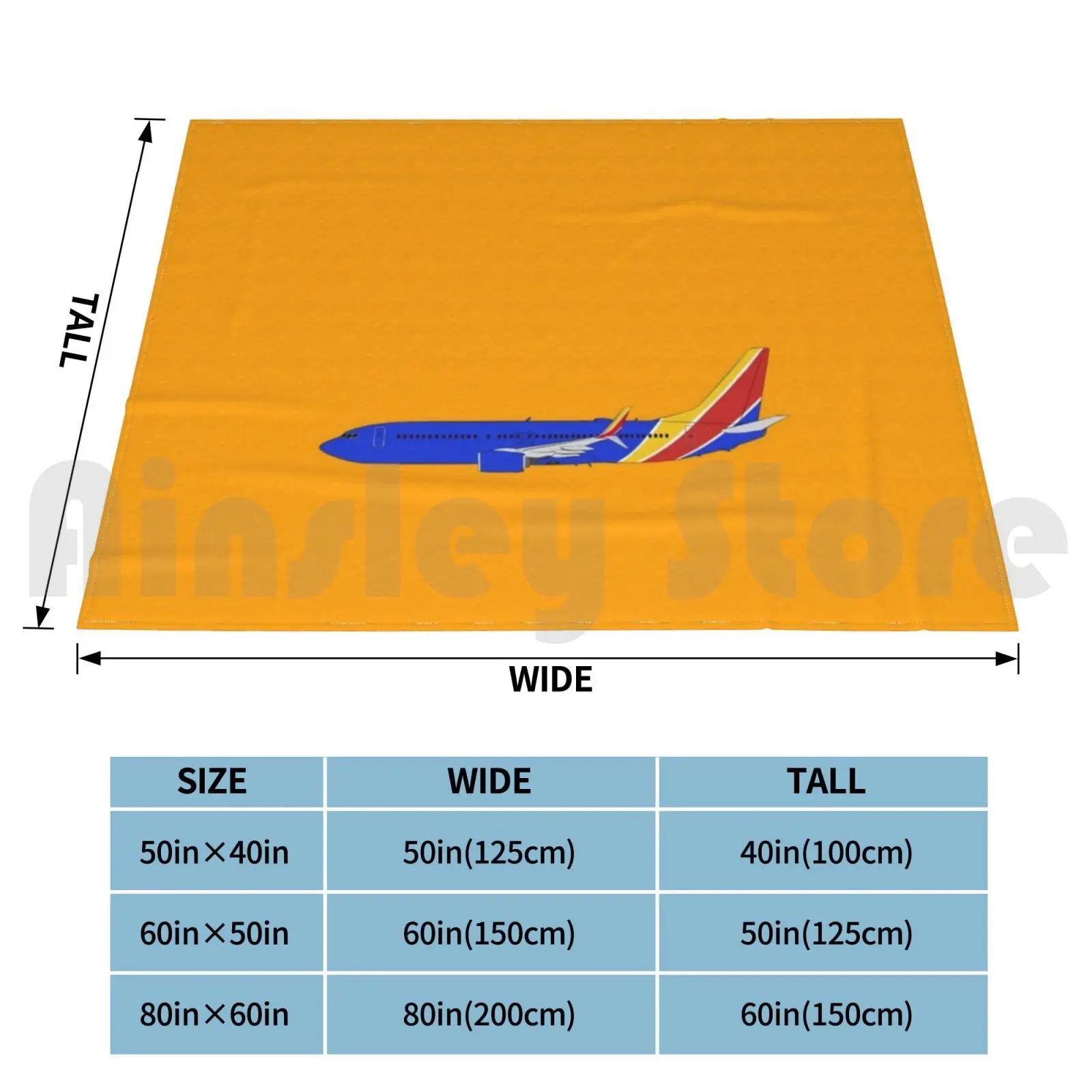 Boeing 737-800 Blanket Super Soft Warm Light Thin Boeing 737 800 Boeing 737 800 737 737 8h4 Scimitar Winglet