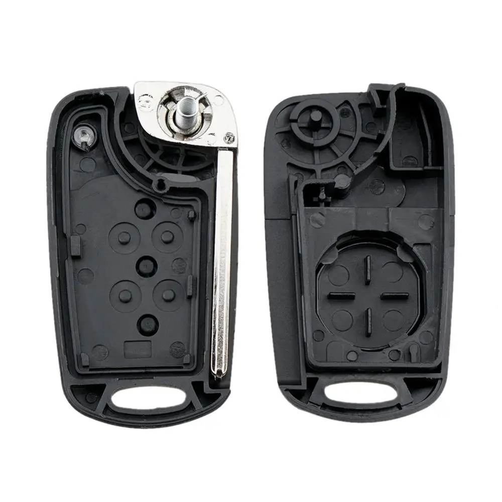 New Remote Key Shell For Hyundai I20 I30 IX35 I35 Accent Kia Picanto Sportage K5 3 Buttons Flip Folding Remote Key Case