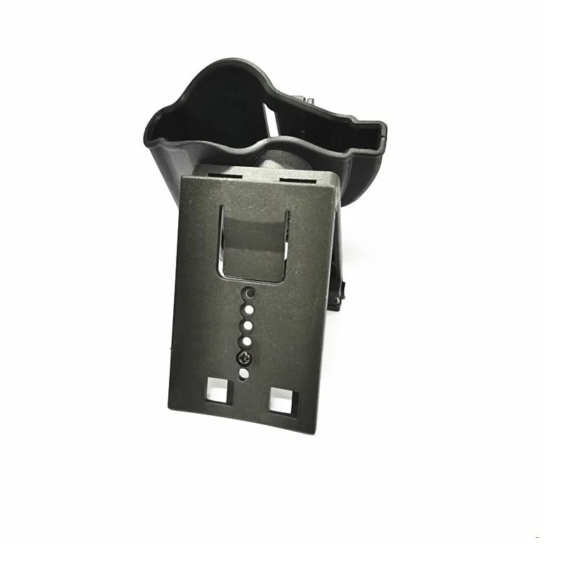 Plastic Steel 10MM Revolver Holster Right Hand Waist Chest 10MM Gun Holster Quick Release Revolver Handgun Case for Hunting