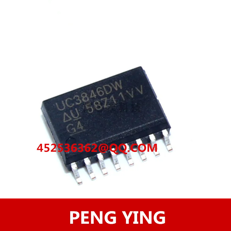 10PCS UC3846DW Current mode PWM controller chip UC3846 patch SOP-16 Brand new import