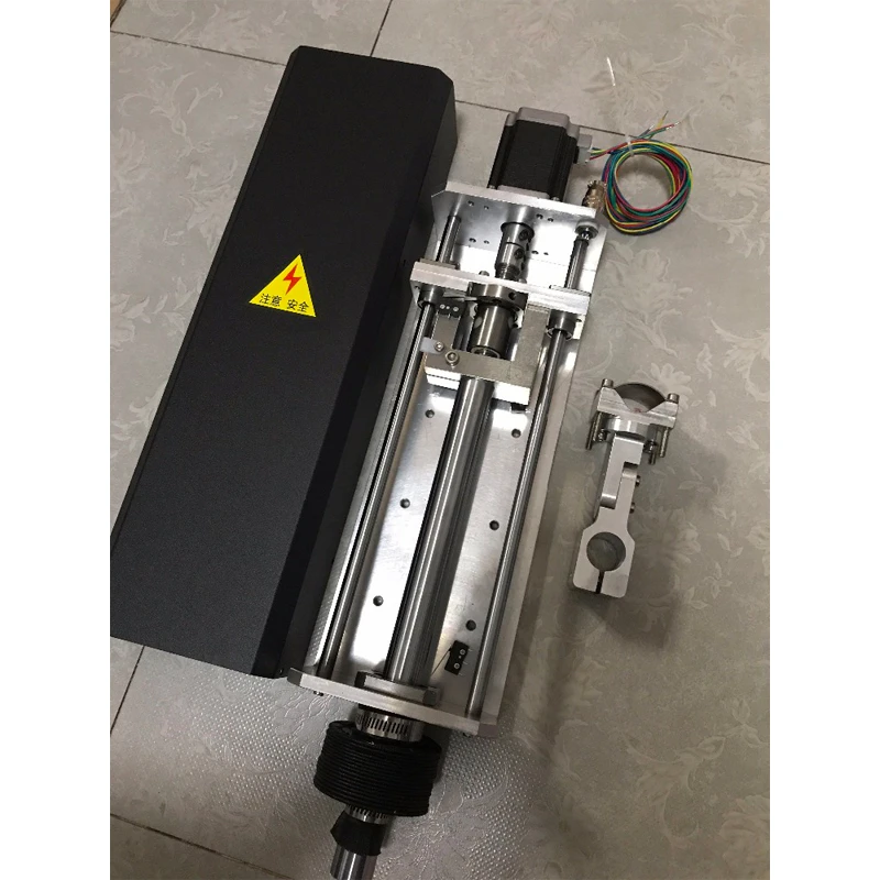 Elevador de Chama e Plasma Cnc 150 mm para Viagem 1250 mm Min Eixo z Mais Braçadeira Padrão Mais Motor de Passo Nema23