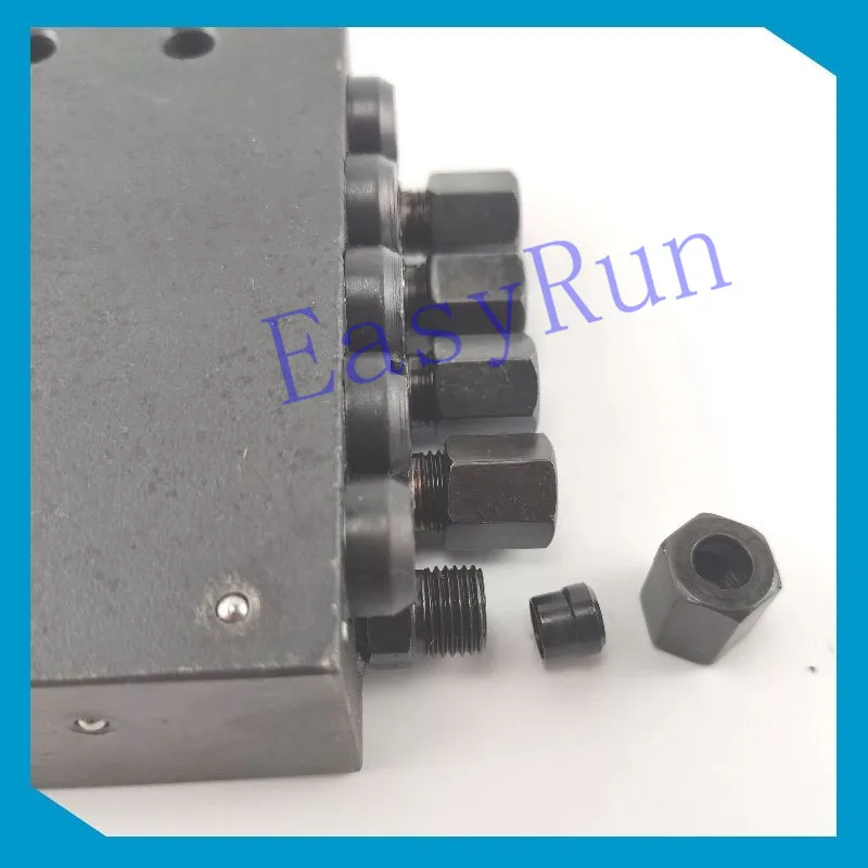 10 weg Einzel-Block Progressive Dosierung Ventil Fett Distributor Block Und Manifold-Fett Distributor Blöcke